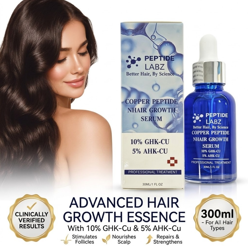 Hair Care With Protein - Hair Growth Essence Copper Peptide GHK