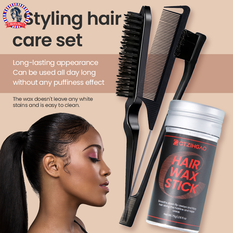 Edge Control Gel - CTZIHGAO 1-3pcs Hair Wax Stick Set