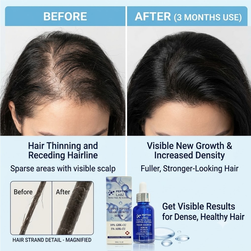 Hair Growth Essence Copper Pep - đánh giá và giá Hair Care With Protein