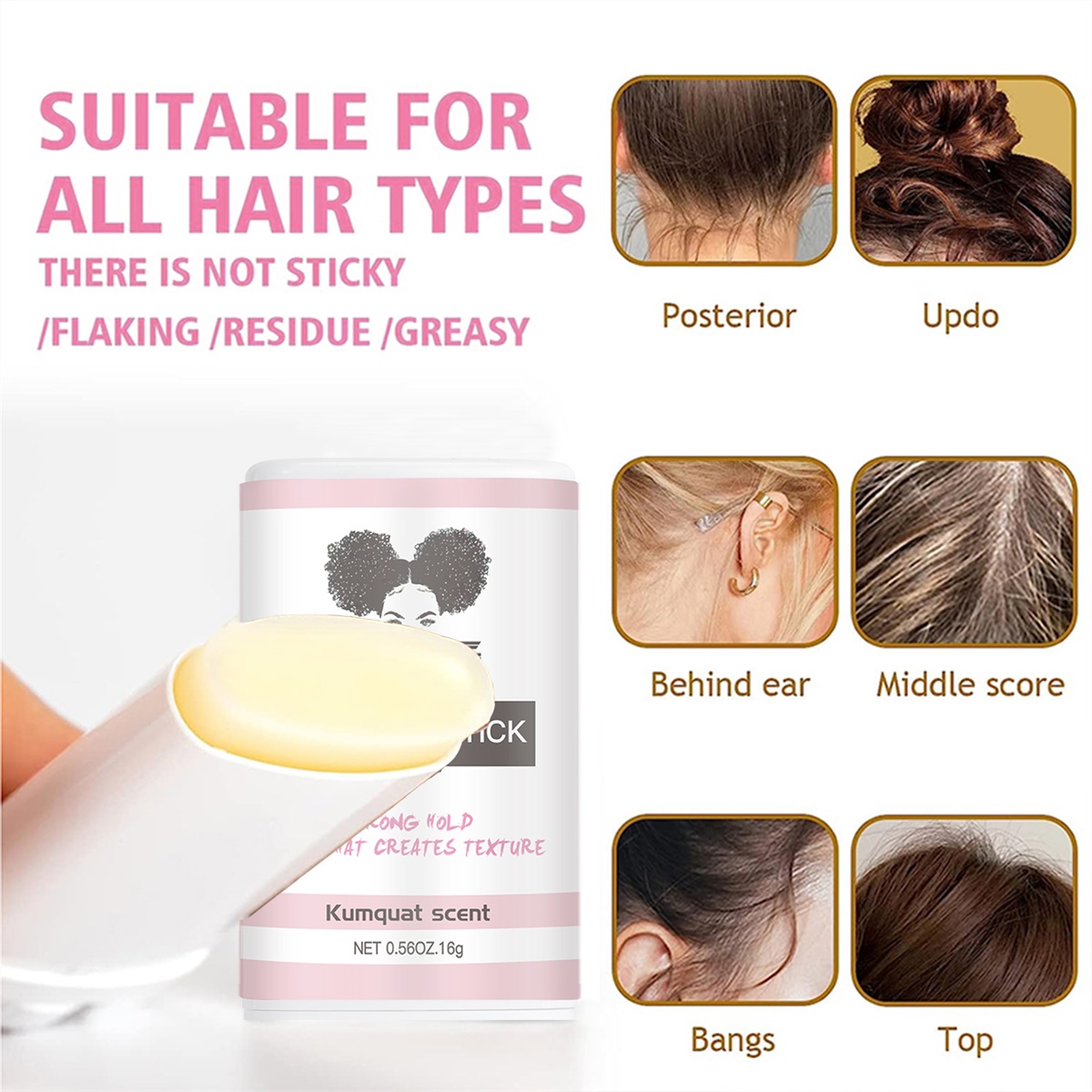 GOIPLE Slick Hair Wax Stick,Ba - đánh giá và giá Edge Control Gel