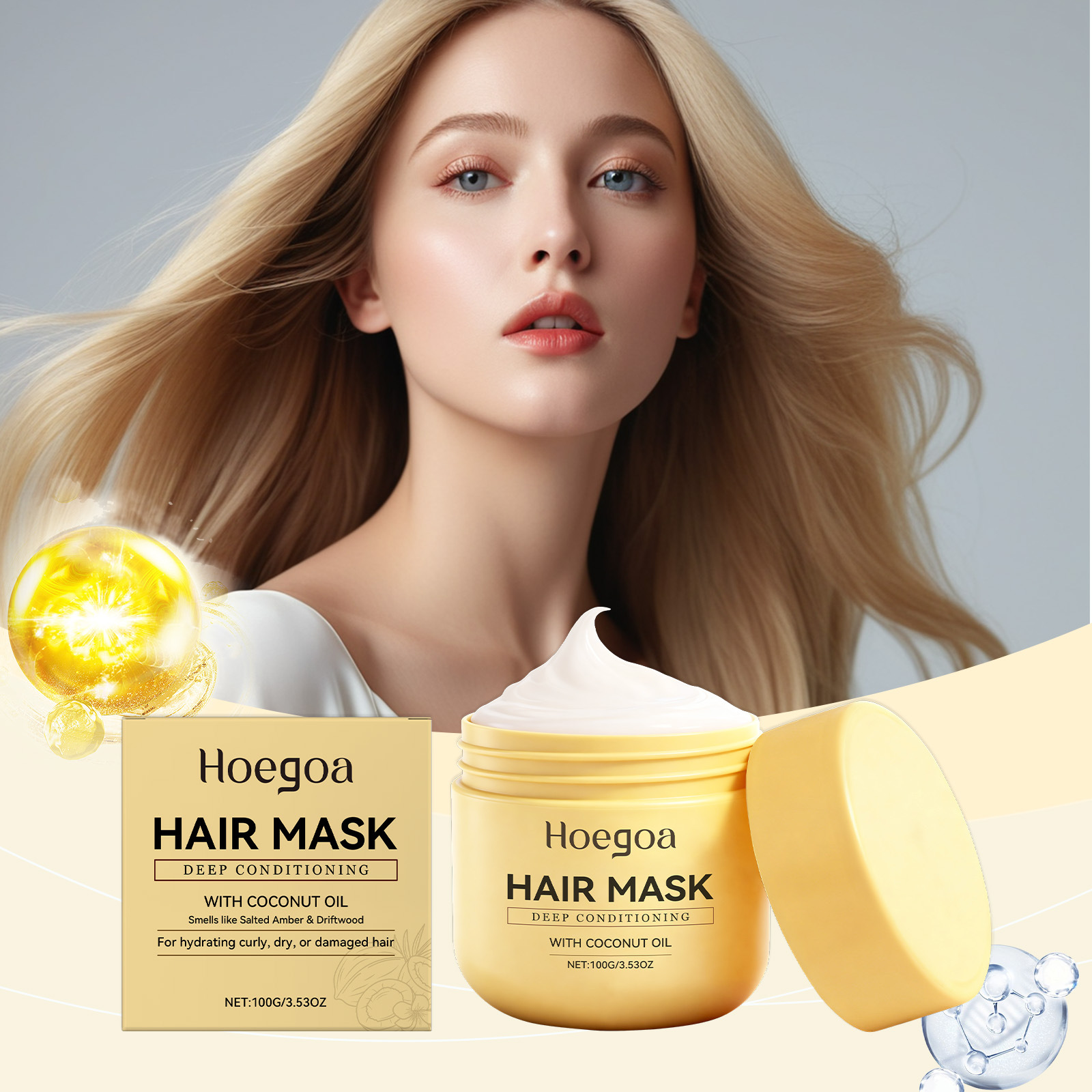 Coconut Oil Moisturizing Hair  - đánh giá và giá Hair Care For Hair Fall