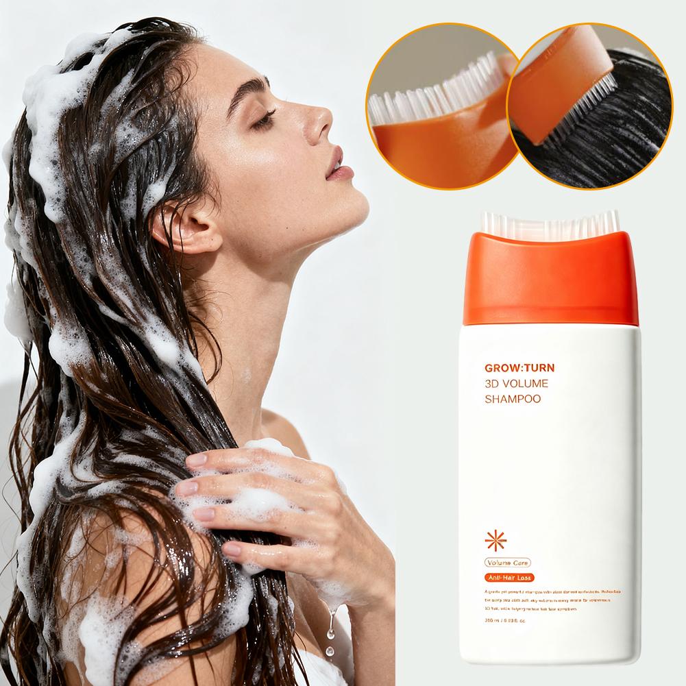 GROW:TURN 3D Volumizing Shampo - đánh giá và giá Hair Care For Hair Fall