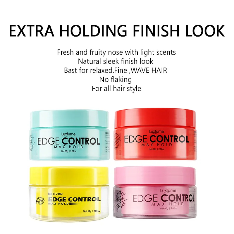 80g Hair Gel Strong Hold Edge  - đánh giá và giá Edge Control Gel