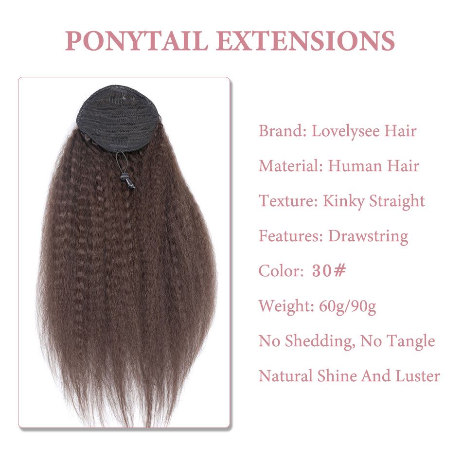 Ponytail Human Hair Wrap Aroun - đánh giá và giá Clip In Hair Piece
