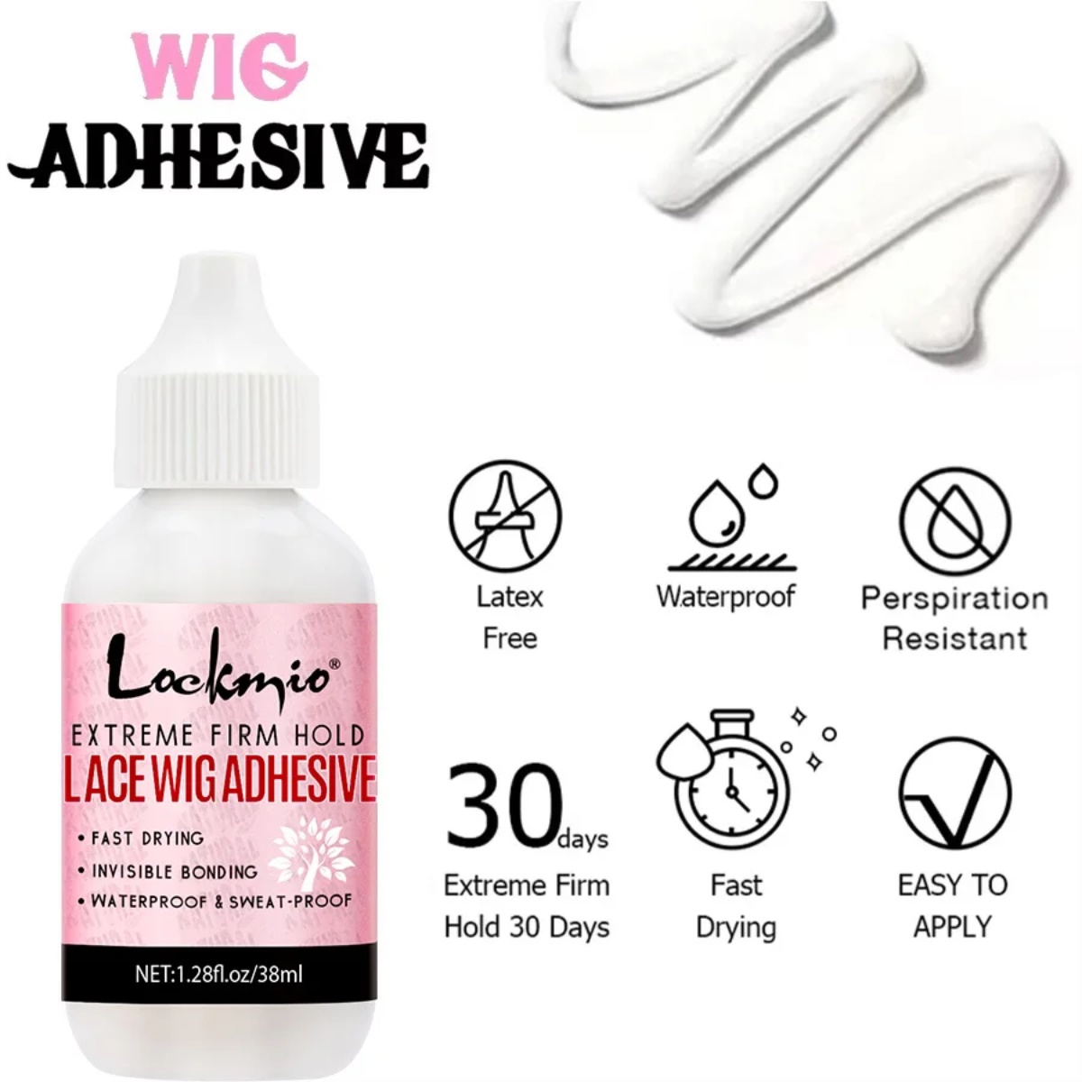 Extra-Strong Wig Adhesive Stro - đánh giá và giá Edge Control Gel