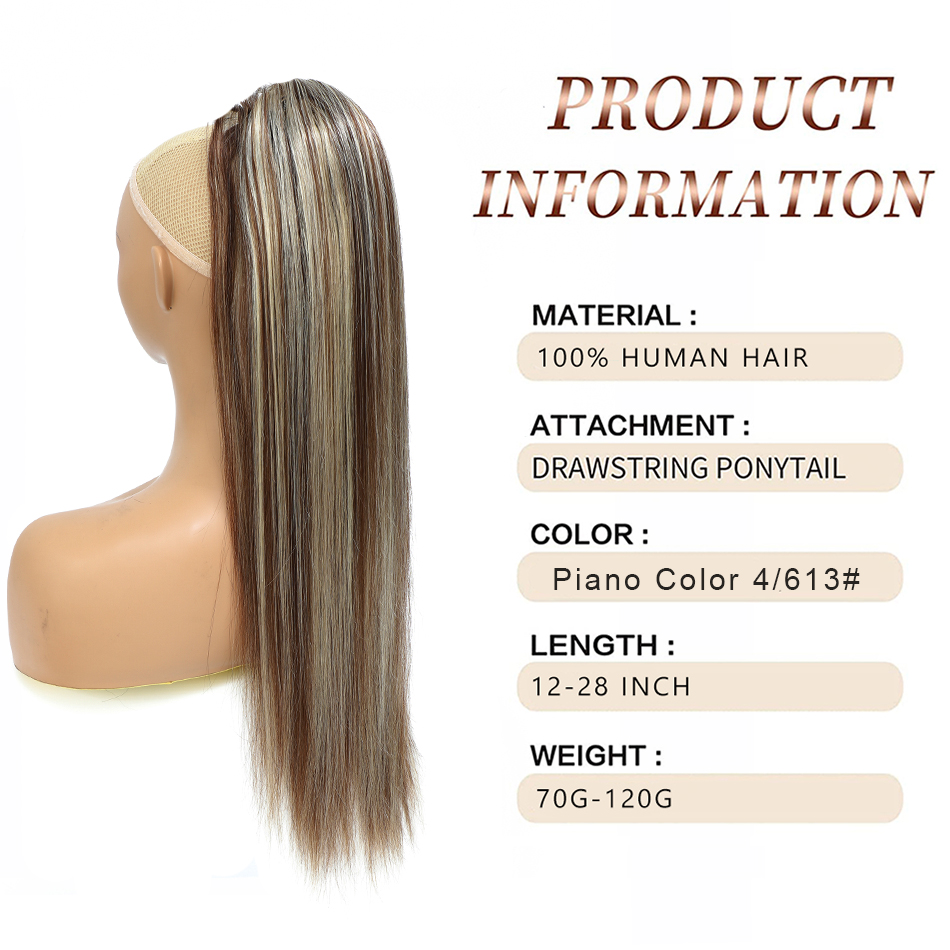 SOVO Thẳng Dây Rút Đuôi Ngựa C - đánh giá và giá Clip In Hair Piece