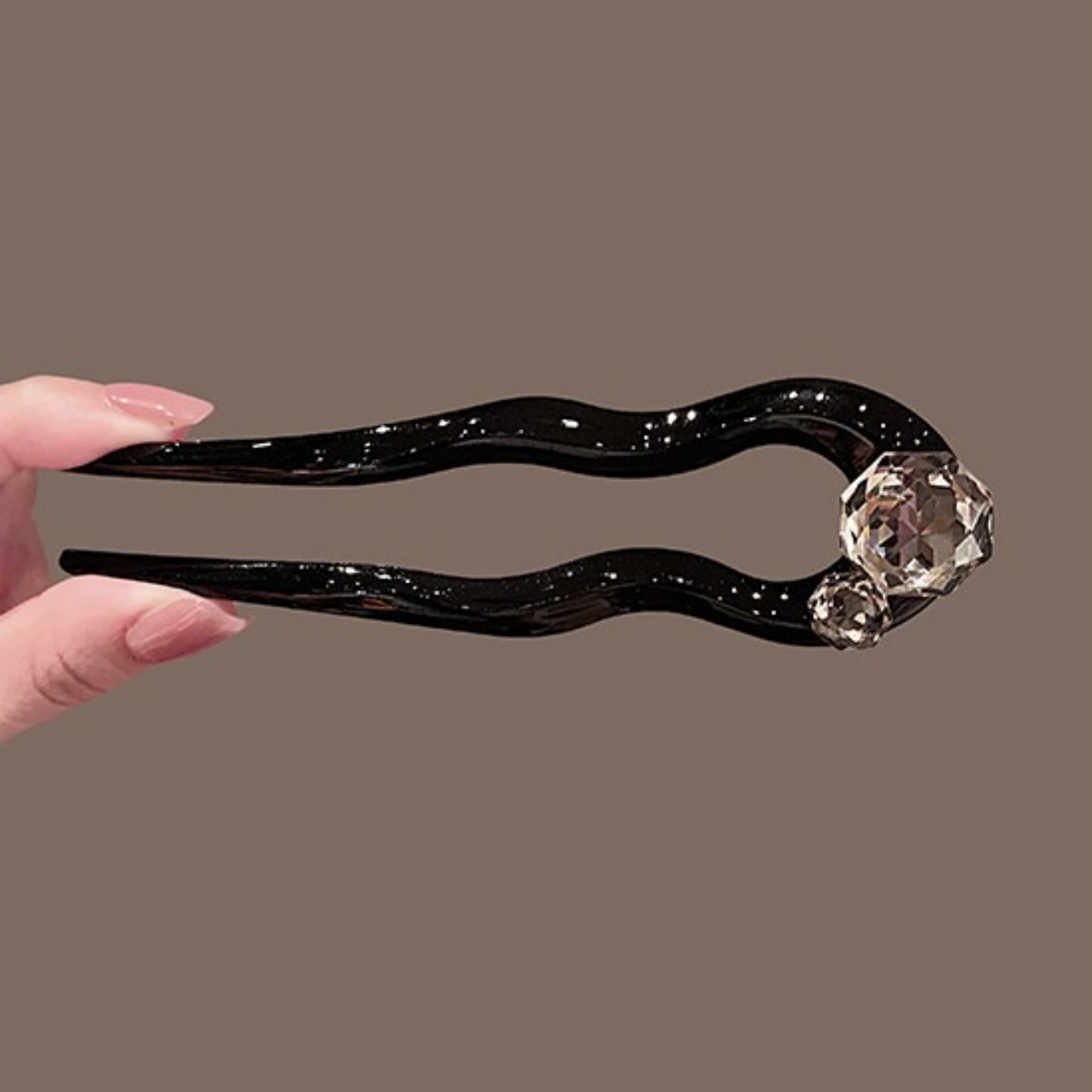 1PC Crystal Hair Fork,Black El - đánh giá và giá Hair Care Ingredients
