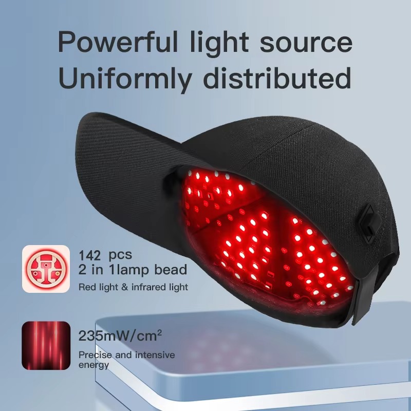 LED Red Light Therapy Hat For  - đánh giá và giá Hair Care With Protein