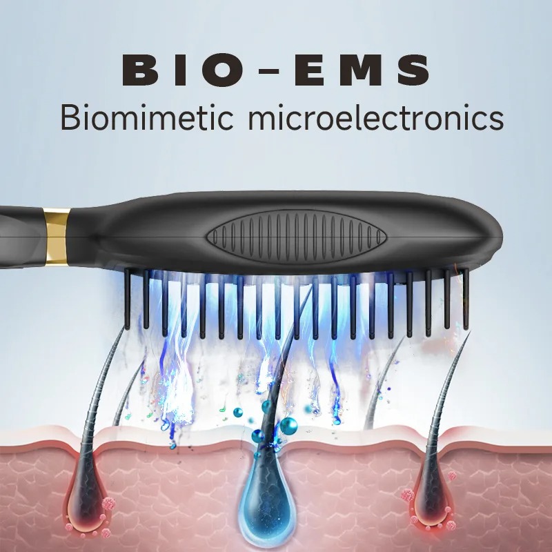 Electric Anti static Hair Comb - đánh giá và giá Hair Care Growth