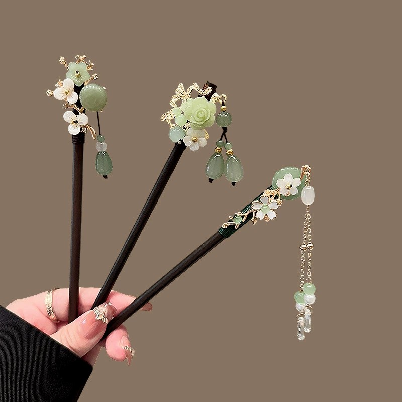 Antique Wooden Hairpin Women's - đánh giá và giá Hair Care Ingredients
