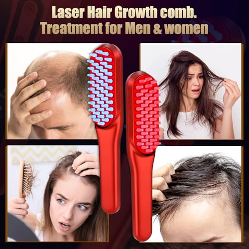 Laser Hair Growth Comb, Red Li - đánh giá và giá Hair Care With Protein
