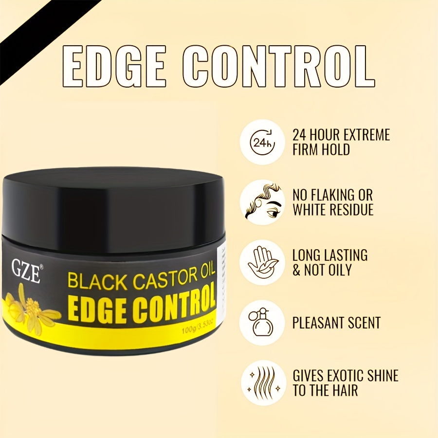 GZE African Black Castor Extra - đánh giá và giá Edge Control Gel