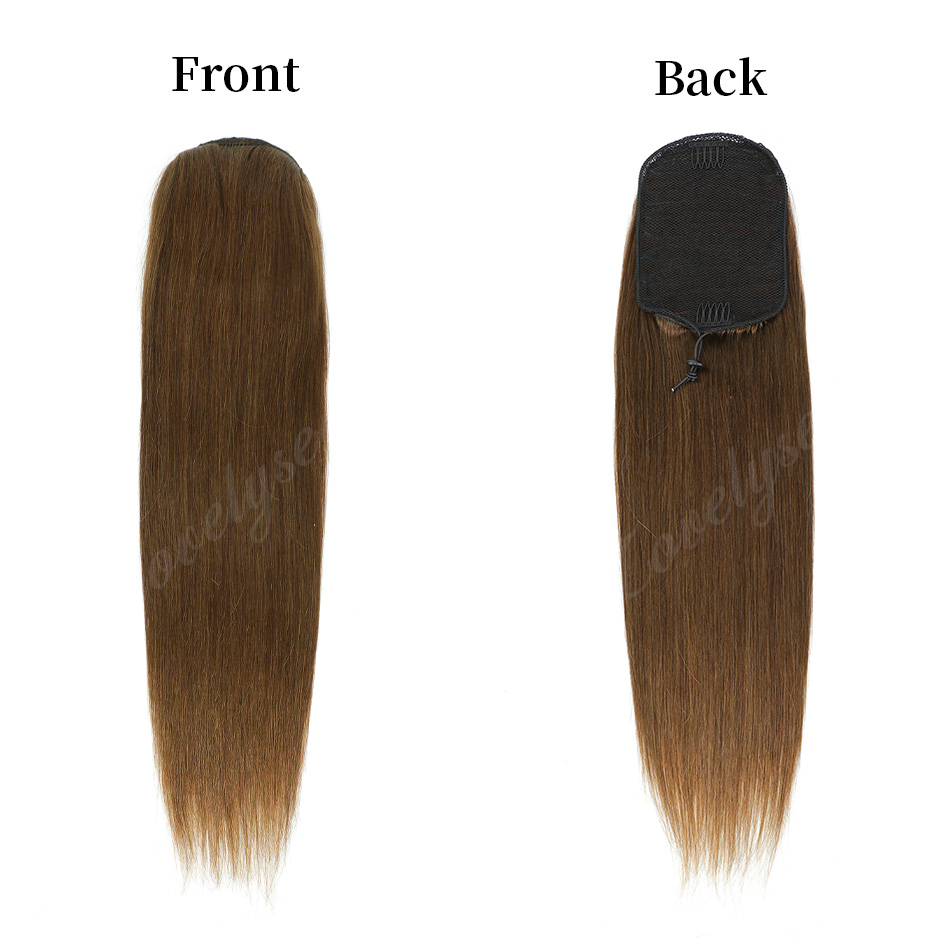 14-18Inch Short Drawstring Pon - đánh giá và giá Clip In Hair Piece