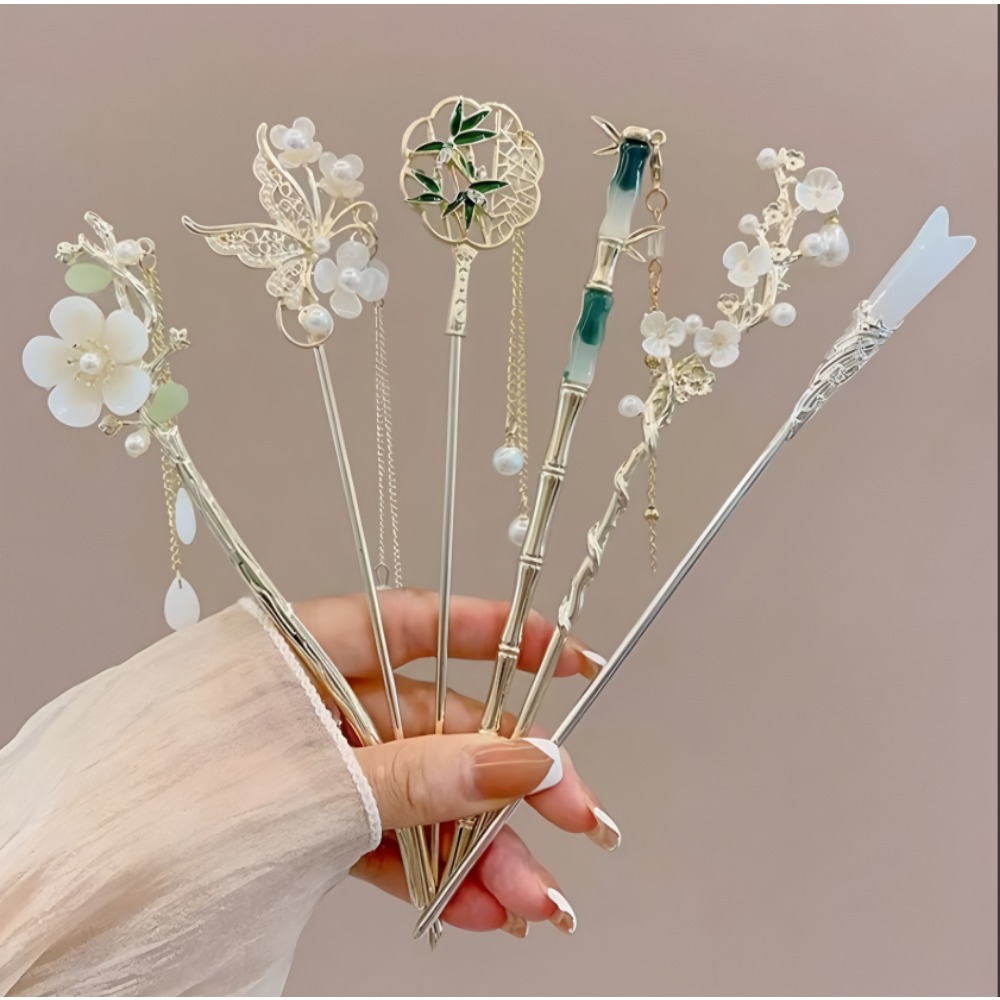 1/6pcs Elegant Chinese Style T - đánh giá và giá Hair Care Ingredients