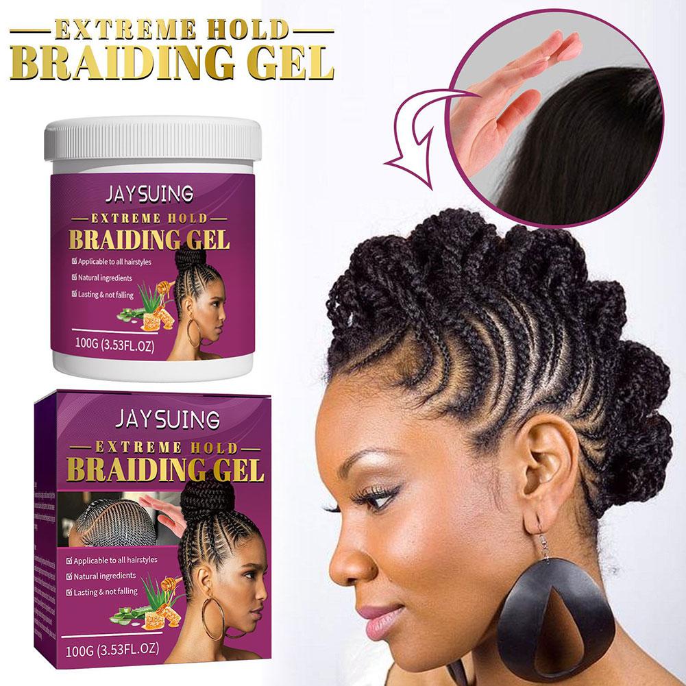 100g Braid Gel with Extra Hold - đánh giá và giá Edge Control Gel