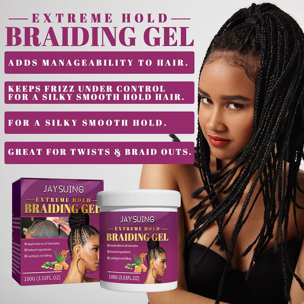 100g Braid Gel with Extra Hold - đánh giá và giá Edge Control Gel