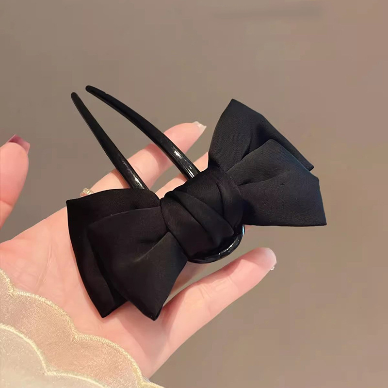 Chic Korean-Style Bow U-Shaped - đánh giá và giá Clip In Hair Piece