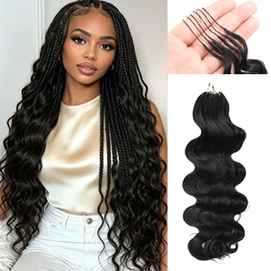 Knotless Pre Separated 100% Hu - đánh giá và giá Hair Care Barber