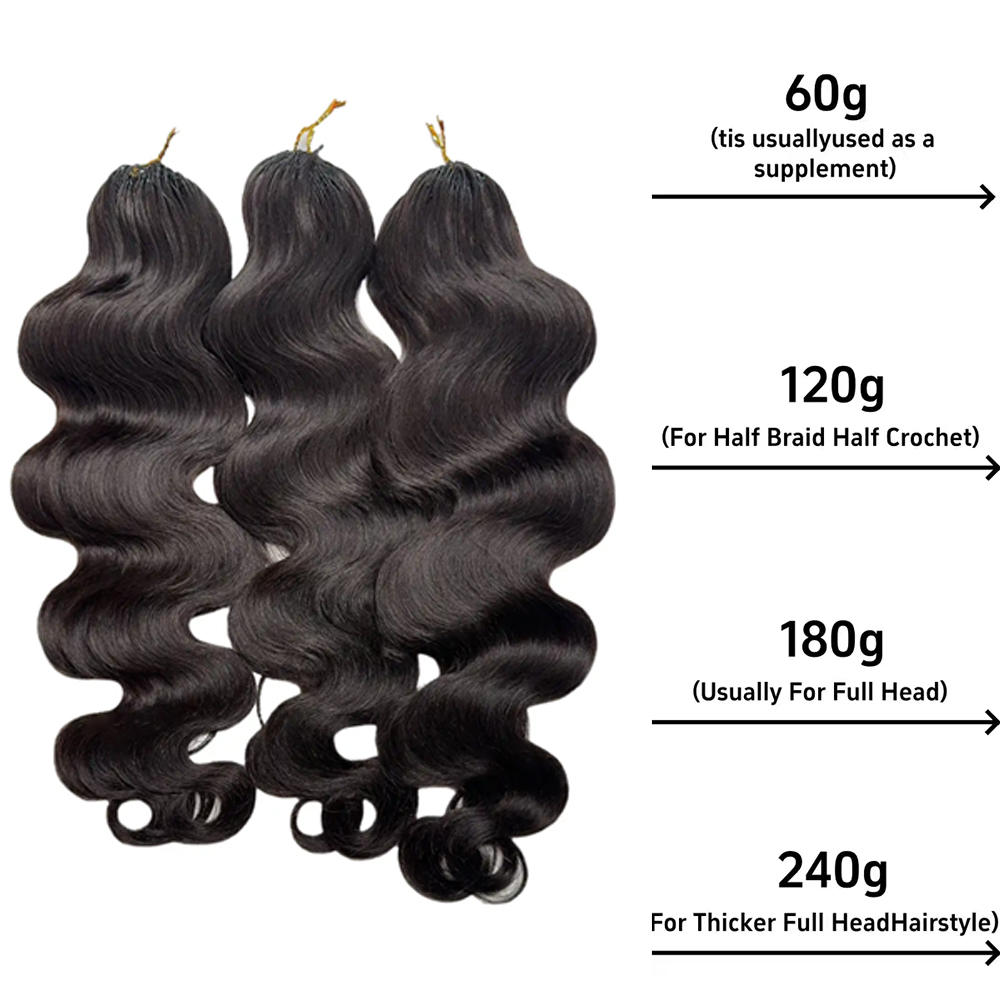 Knotless Pre Separated 100% Hu - đánh giá và giá Hair Care Barber