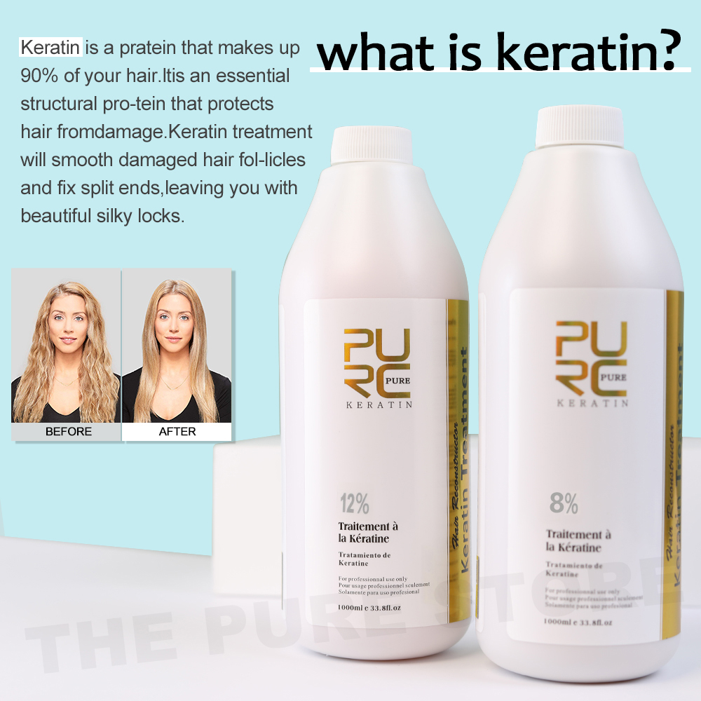 PURC 5% Keratin Smoothing Trea - đánh giá và giá Hair Care With Protein
