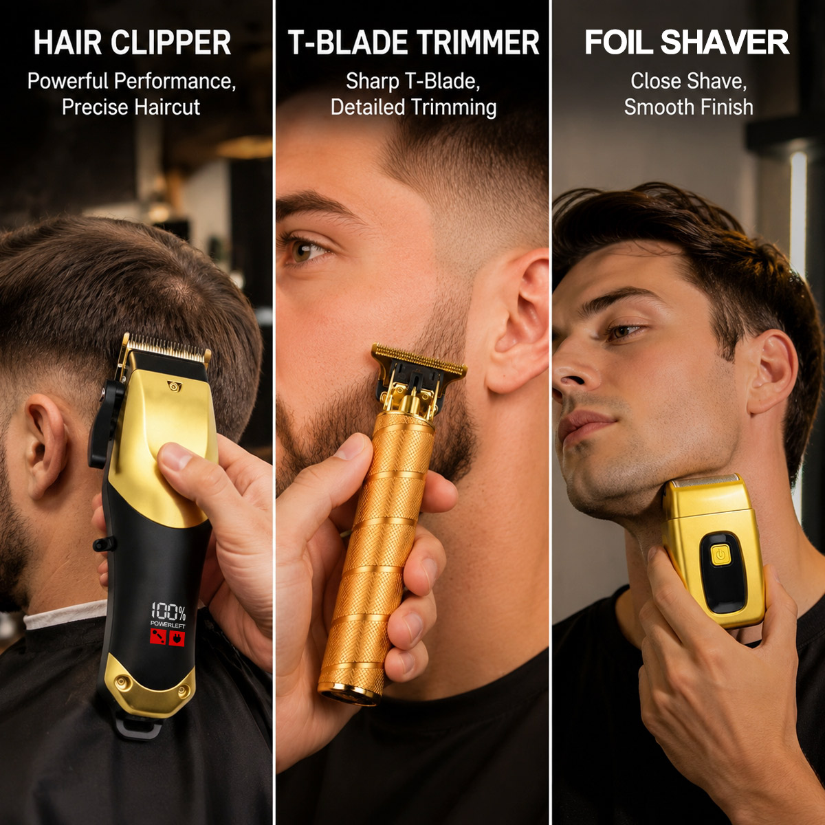 3in1 Portable Hair Clipper Kit - đánh giá và giá Hair Care Barber