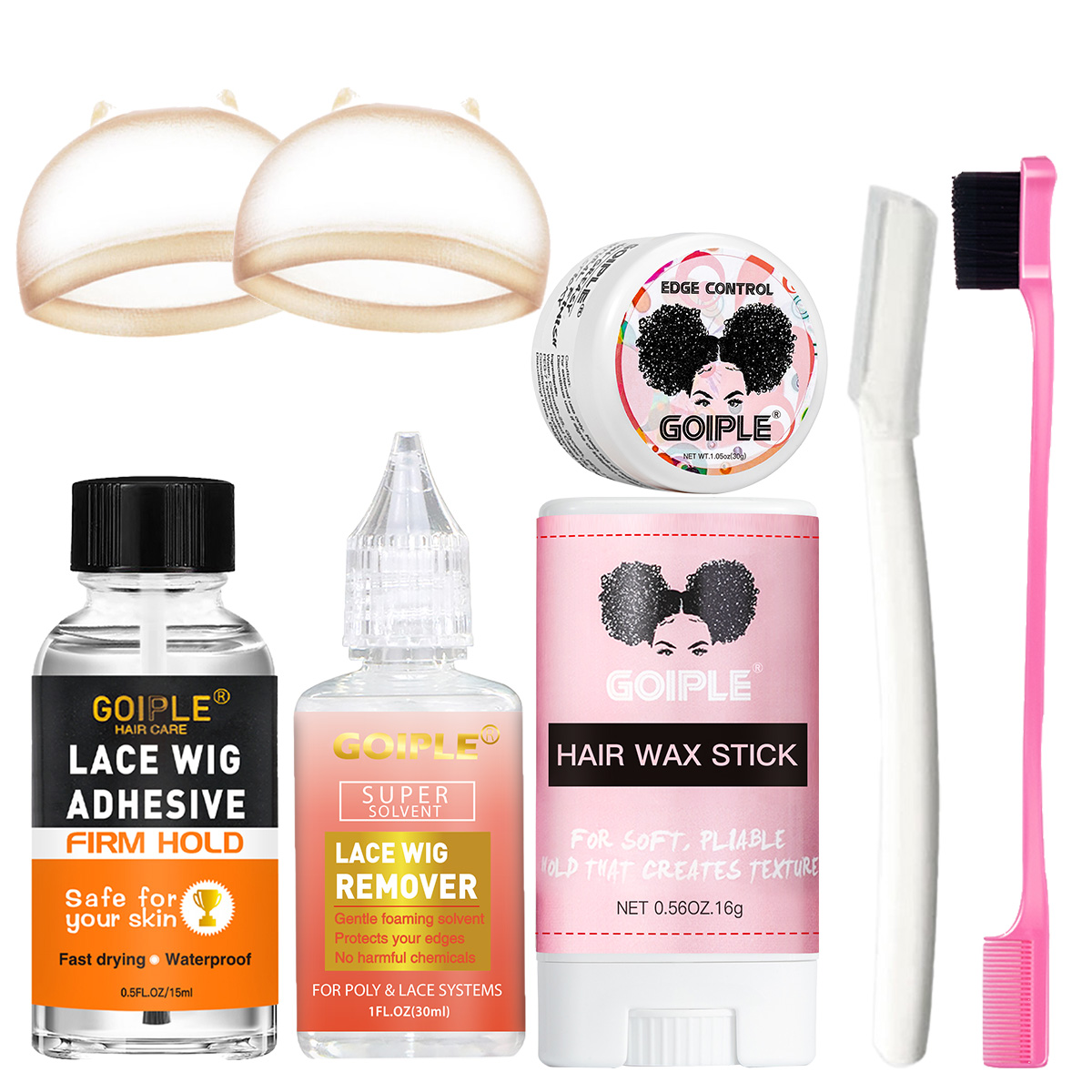 GOIPLE Lace Wig Adhesive Fast  - đánh giá và giá Edge Control Gel
