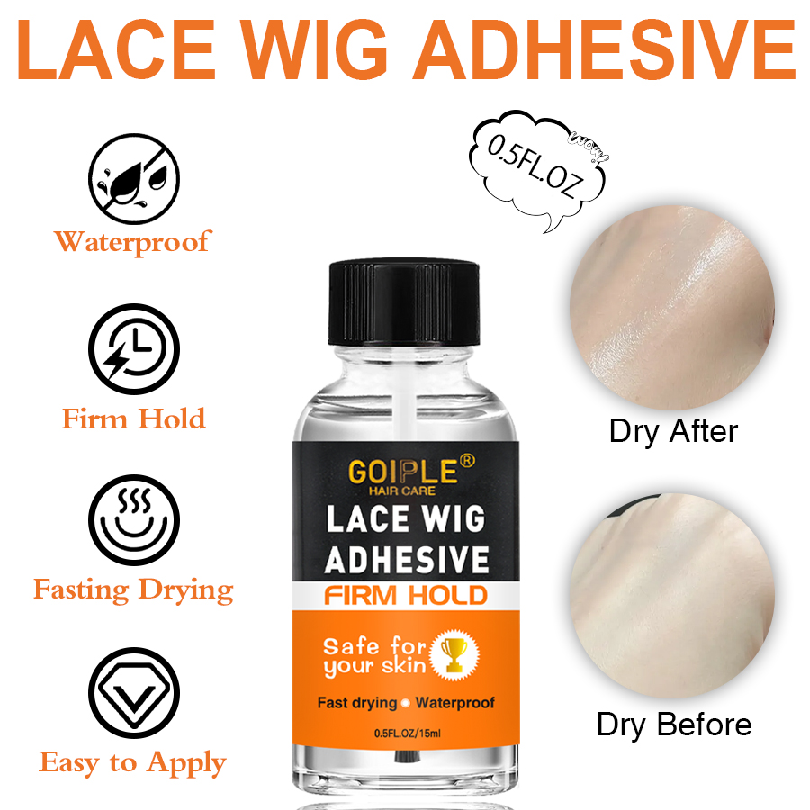 GOIPLE Lace Wig Adhesive Fast  - đánh giá và giá Edge Control Gel