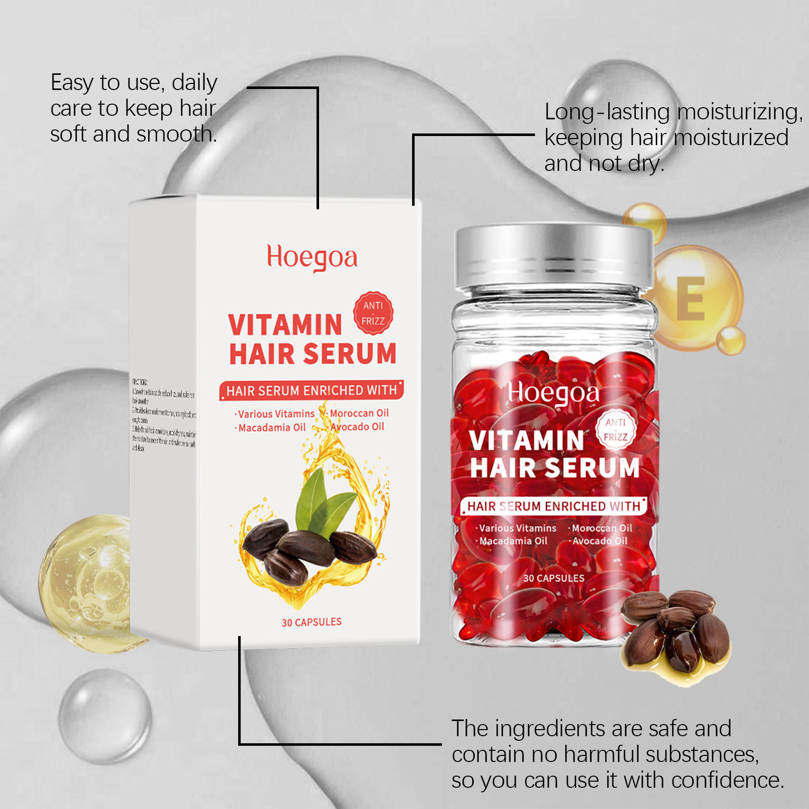 Vitamin Hair Care Serum Capsul - đánh giá và giá Hair Care Growth