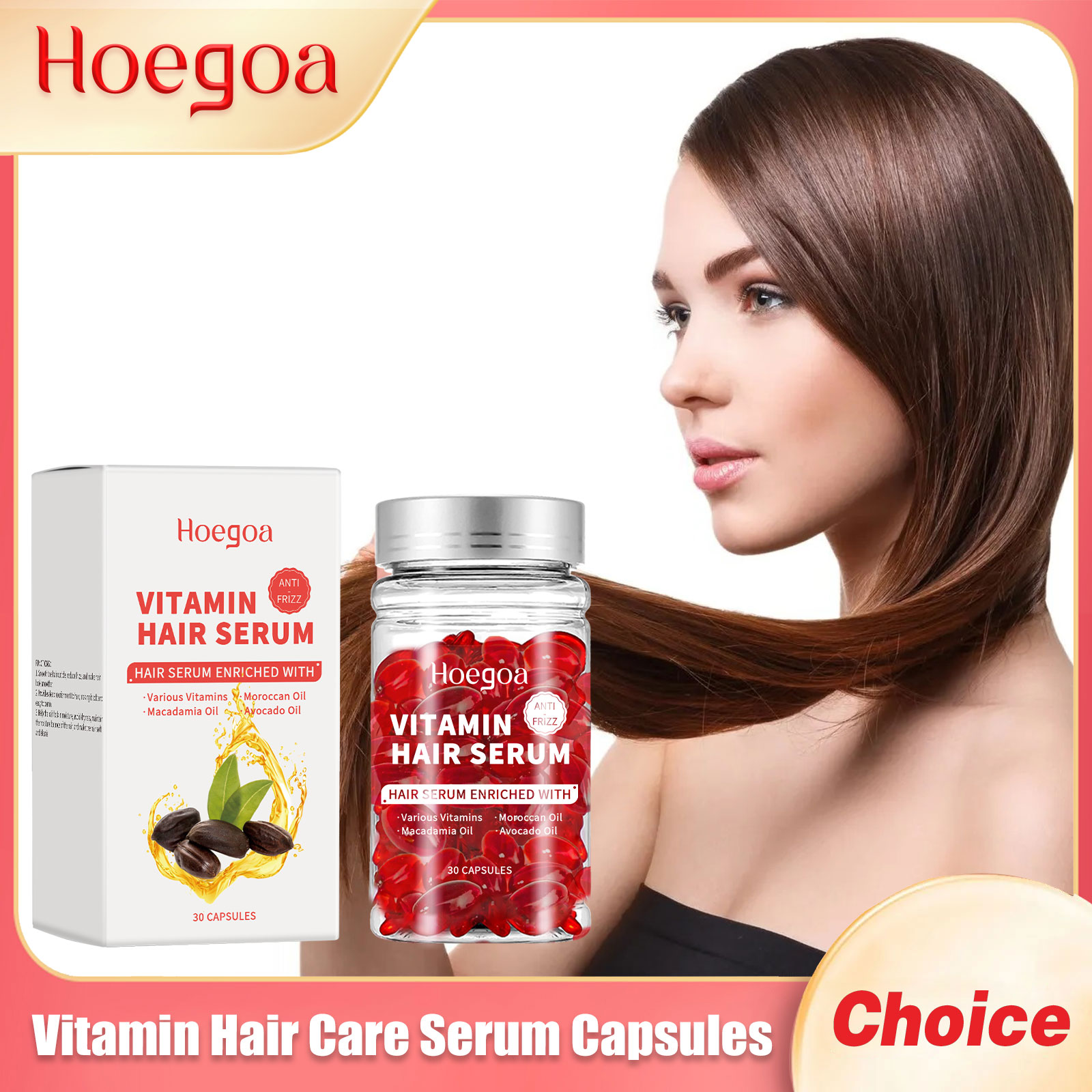Vitamin Hair Care Serum Capsul - đánh giá và giá Hair Care Growth