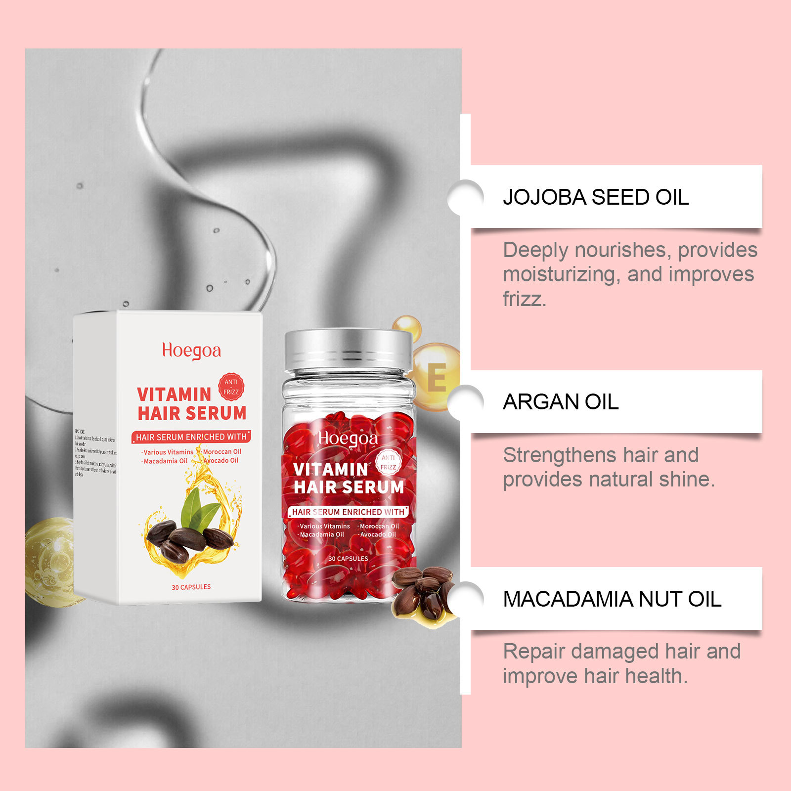 Vitamin Hair Care Serum Capsul - đánh giá và giá Hair Care Growth