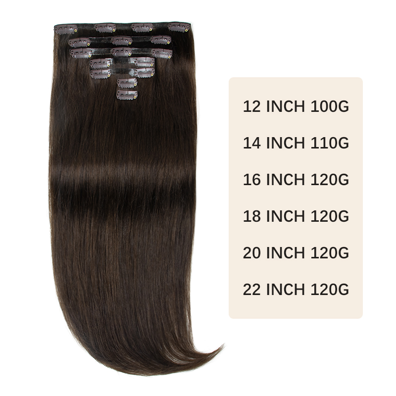 Invisible Thick PU Clip In Hum - đánh giá và giá Clip In Hair Piece