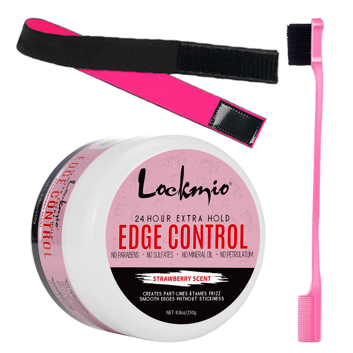 LOCKMIO 250g Edge Control Wax, - đánh giá và giá Edge Control Gel